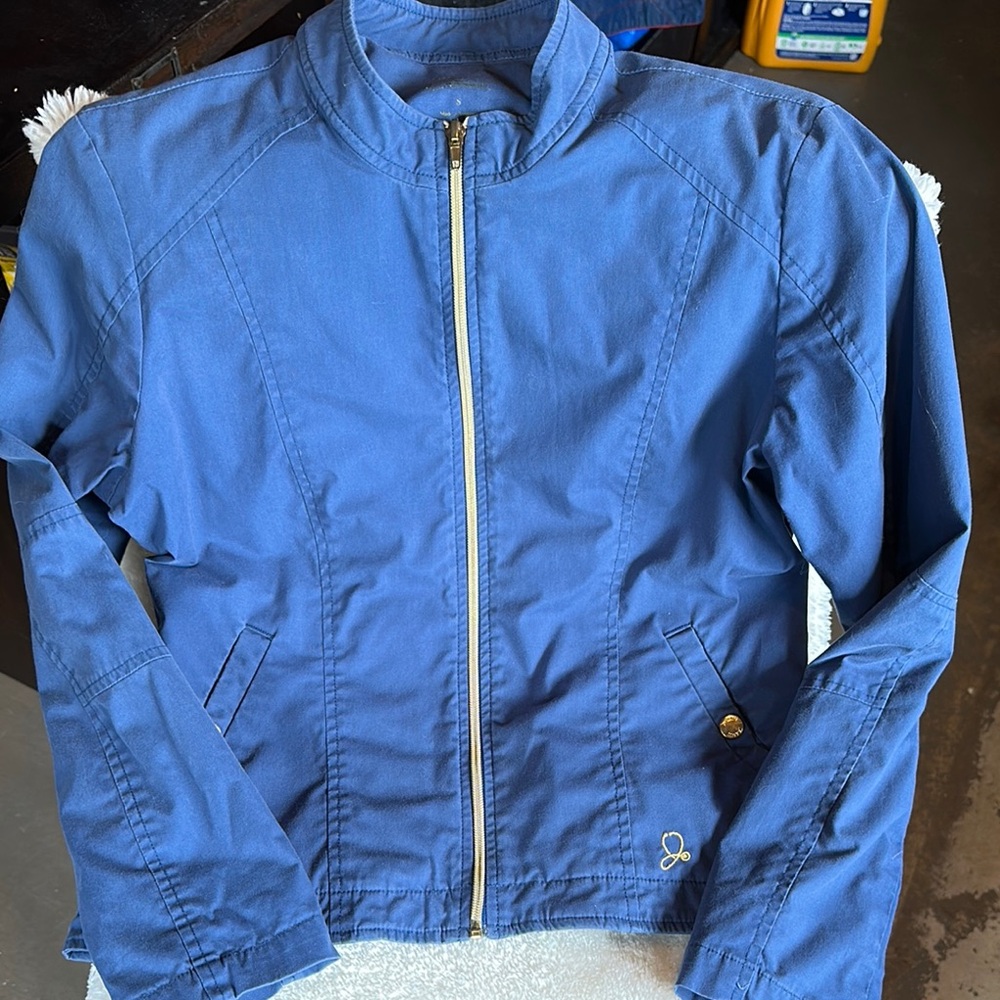Blue Zip-Up Jacket - Picture 2 of 5